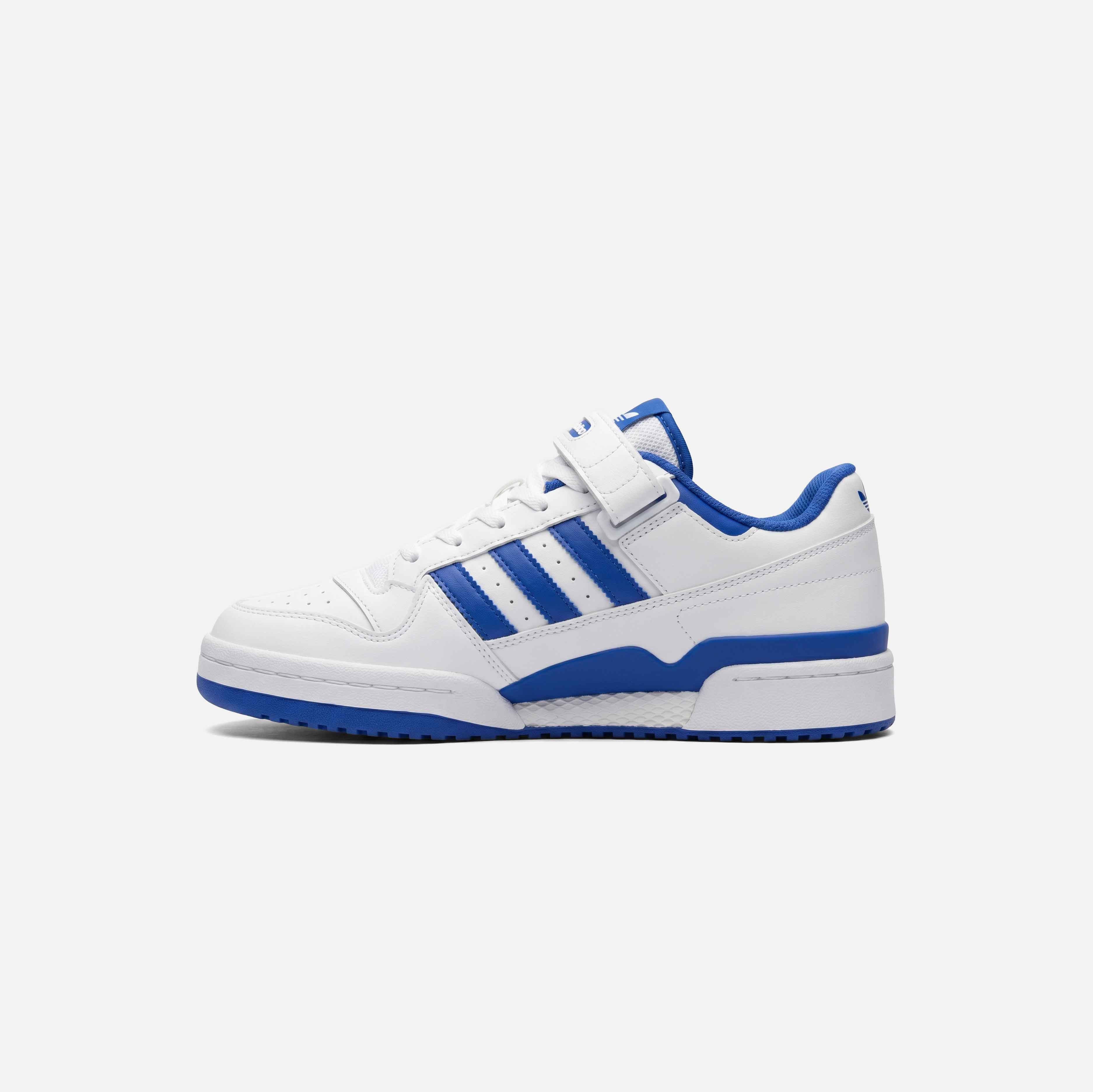 ADIDAS FORUM LOW "WHITE ROYAL BLUE"