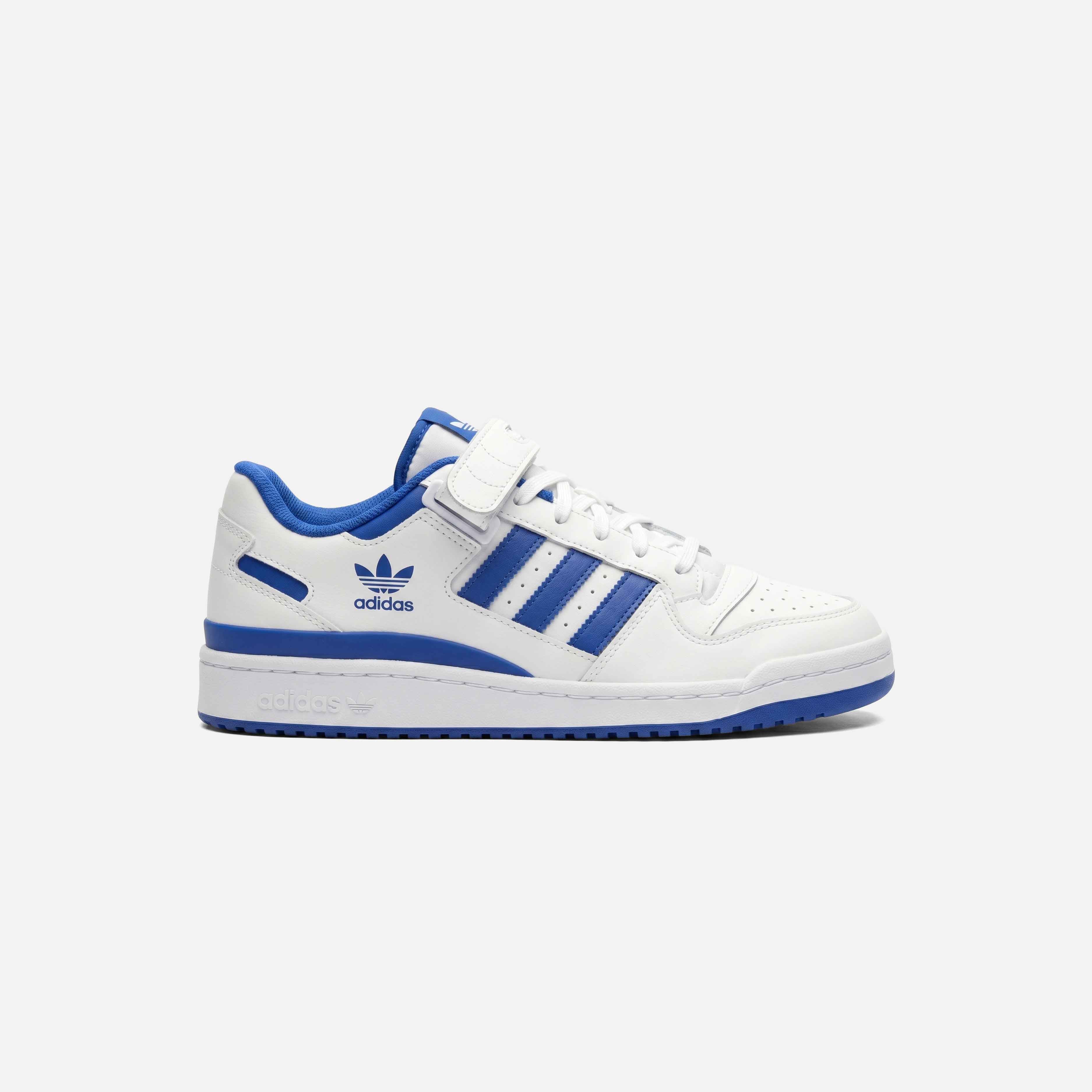 ADIDAS FORUM LOW "WHITE ROYAL BLUE"