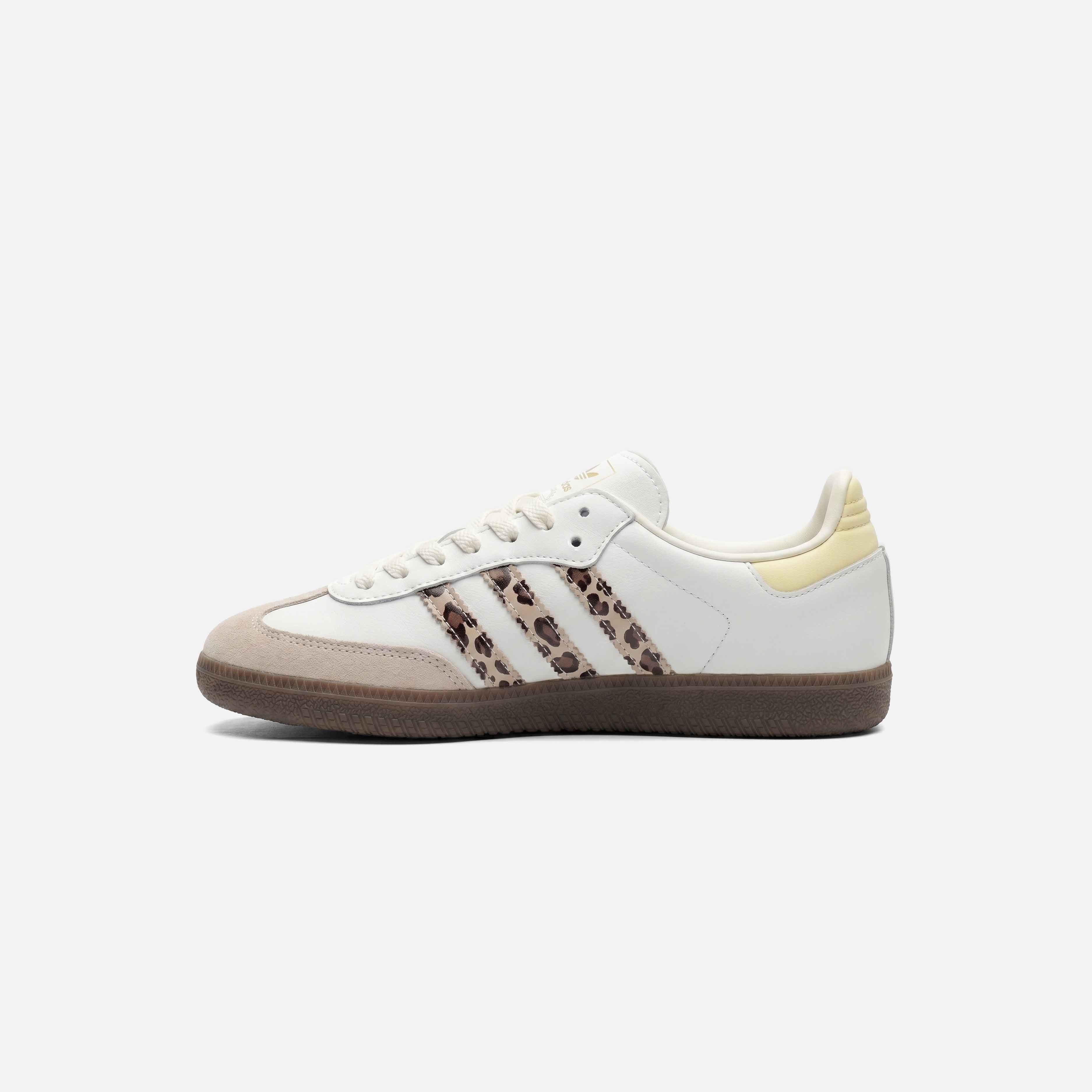 ADIDAS SAMBA OG "LEOPARD WHITE"