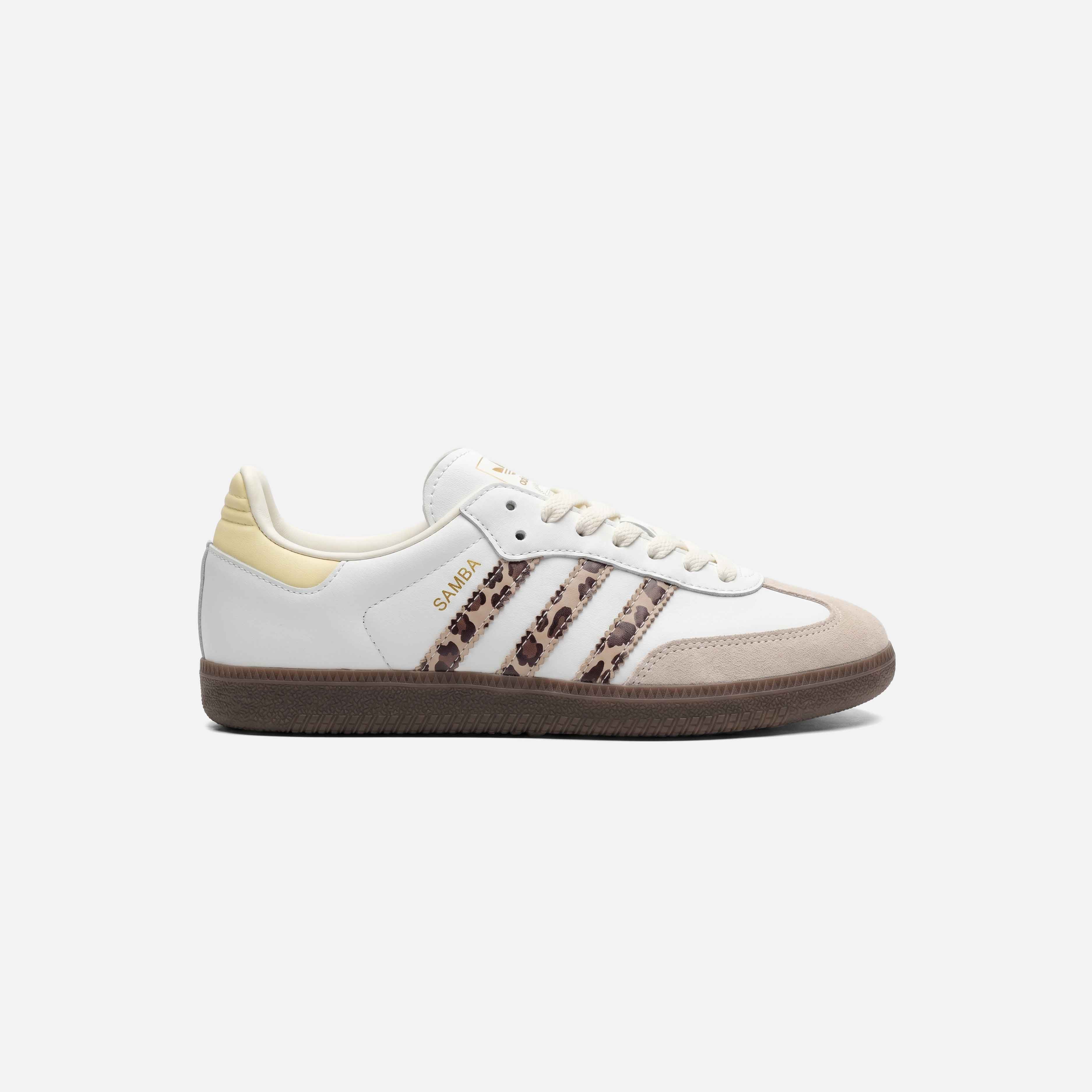 ADIDAS SAMBA OG "LEOPARD WHITE"