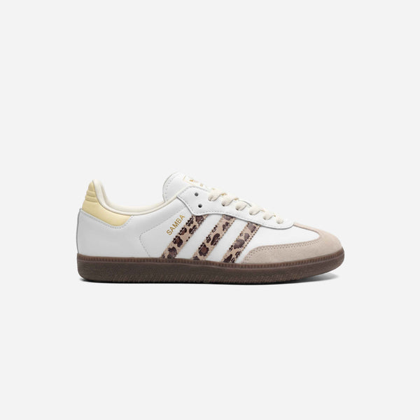 ADIDAS SAMBA OG "LEOPARD WHITE"