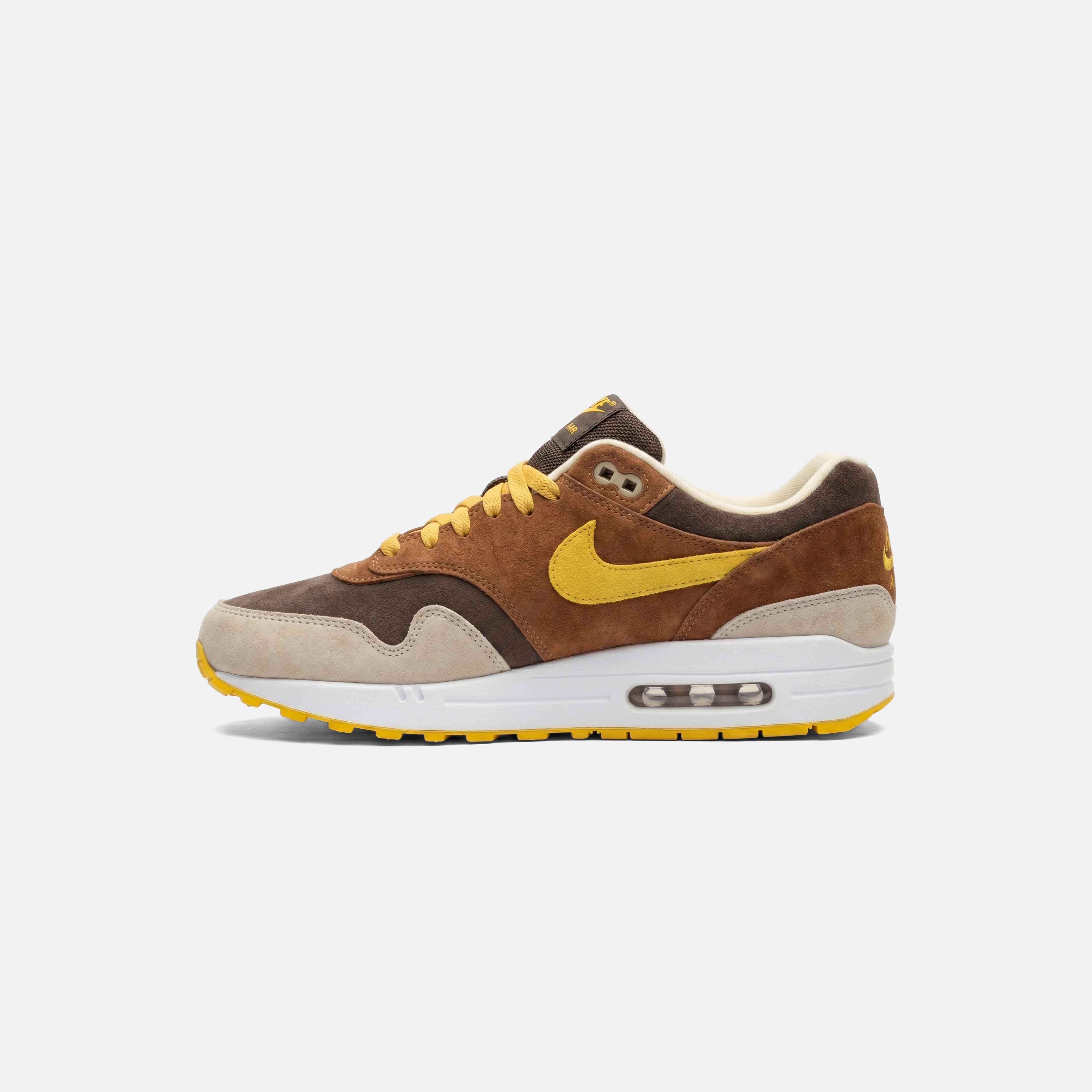 NIKE AIR MAX 1 PRM "DUCK PECAN YELLOW OCHRE"