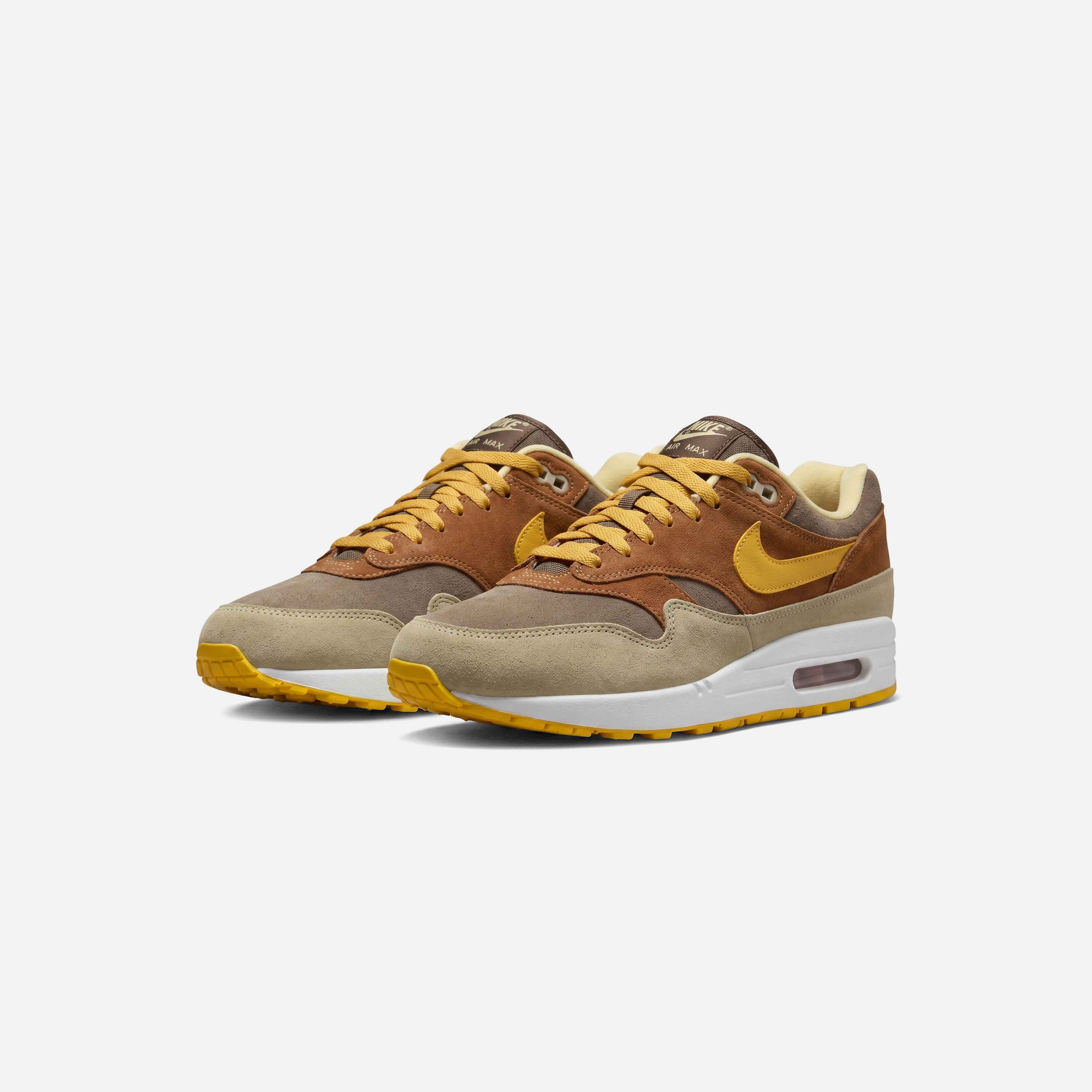 NIKE AIR MAX 1 PRM "DUCK PECAN YELLOW OCHRE"
