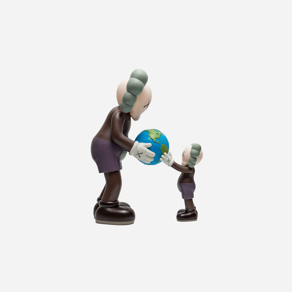 KAWS THE PROMISE VYNIL FIGURE BROWN