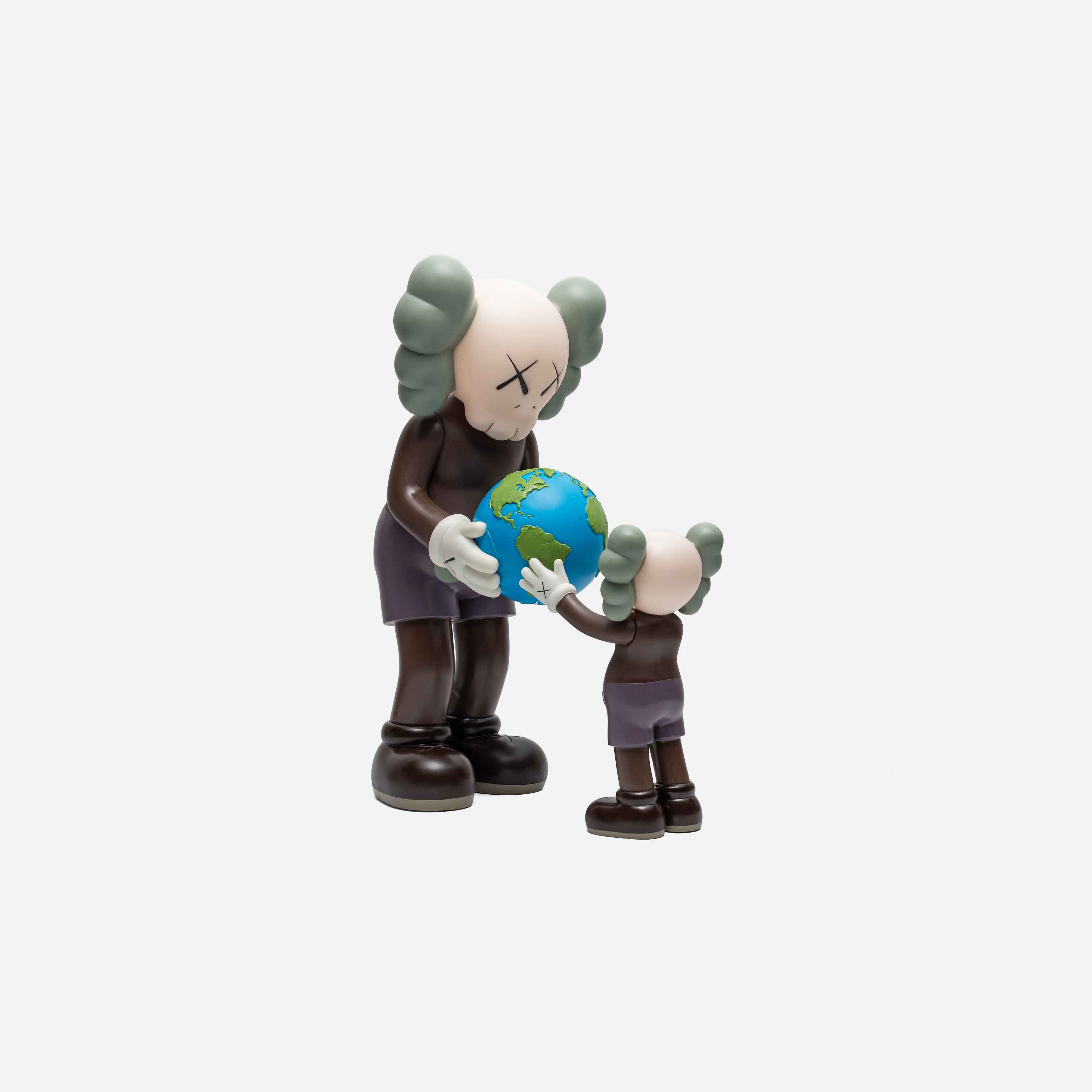 KAWS THE PROMISE VYNIL FIGURE BROWN