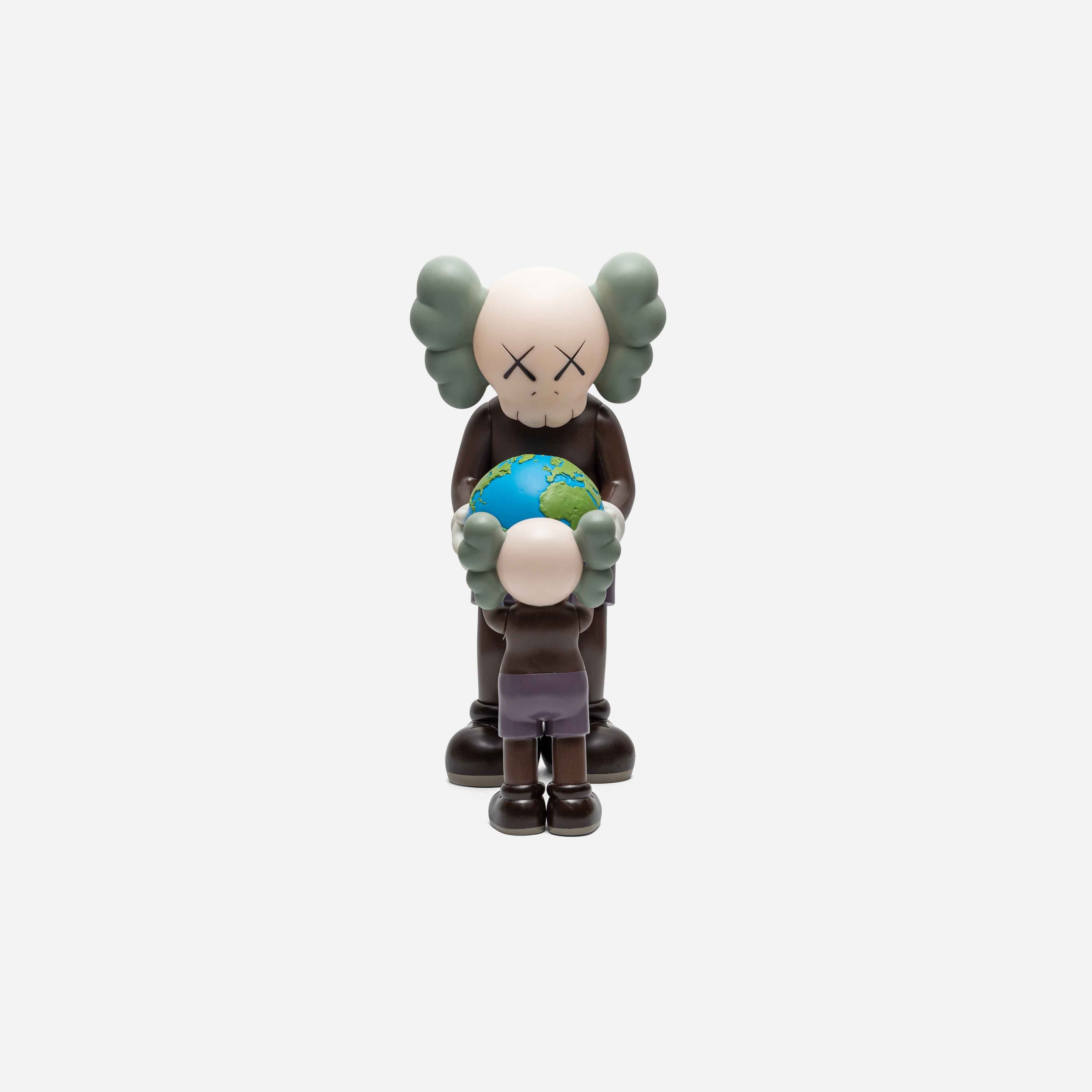 KAWS THE PROMISE VYNIL FIGURE BROWN