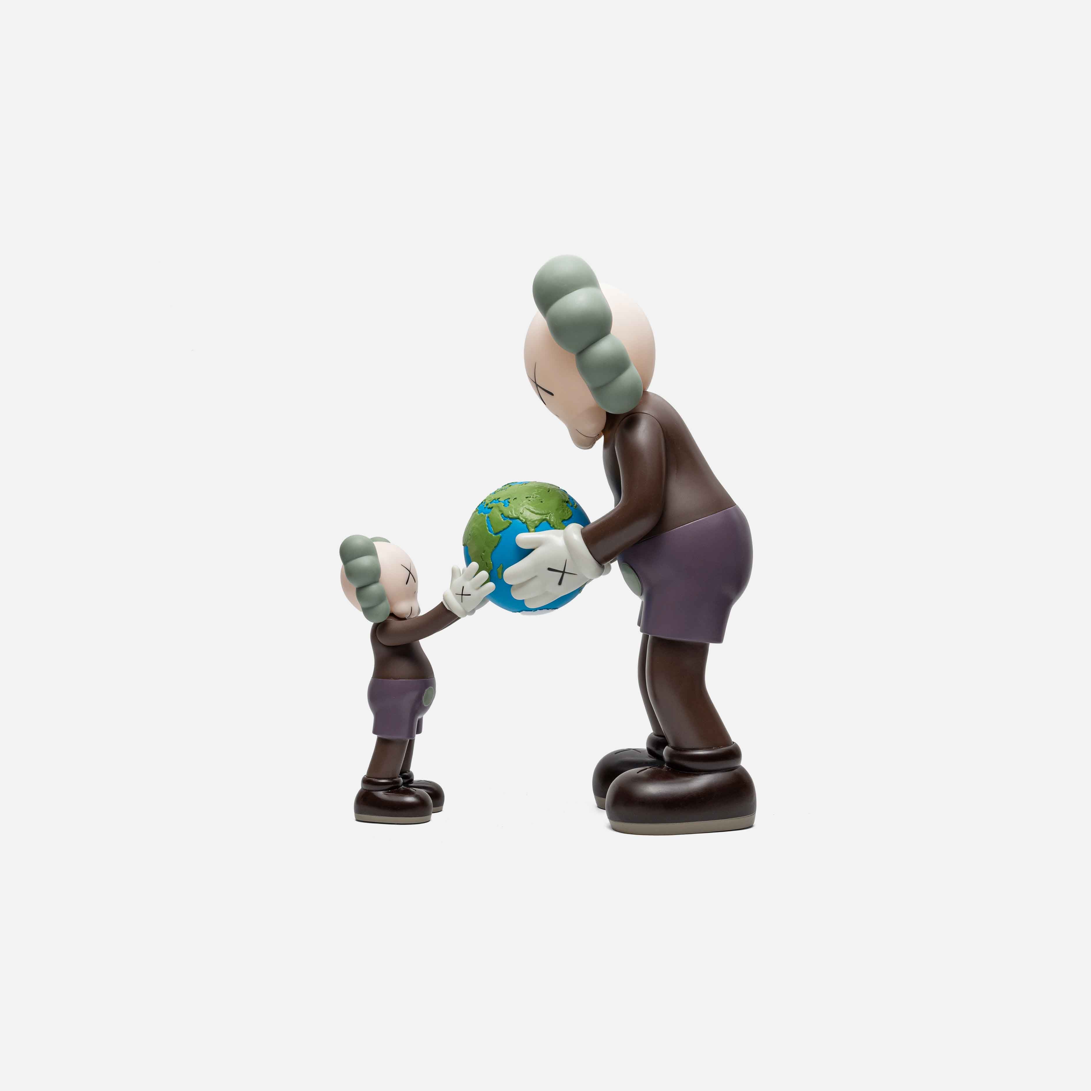 KAWS THE PROMISE VYNIL FIGURE BROWN