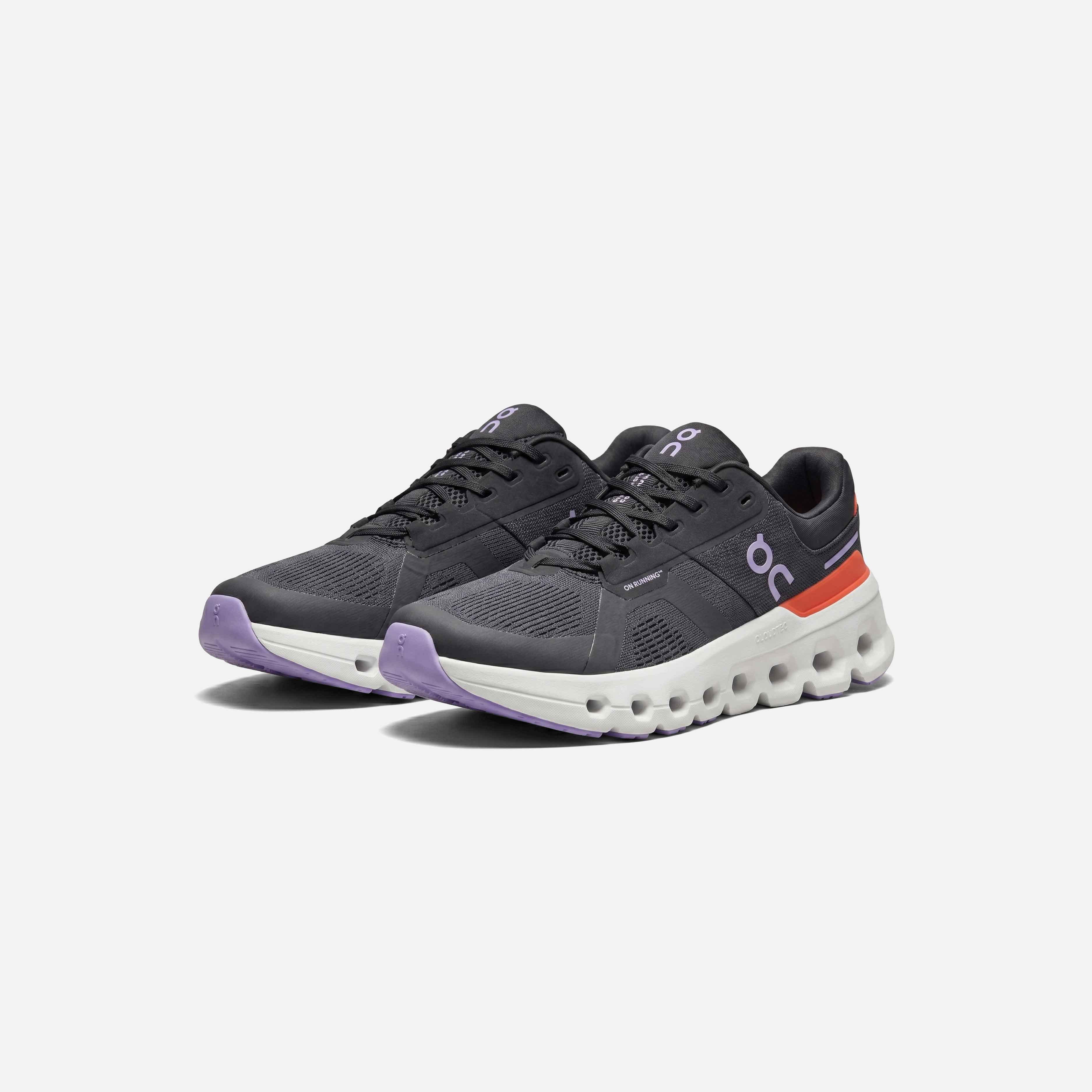 ON CLOUD CLOUDRUNNER 2 "BLACK ORANGE PURPLE"