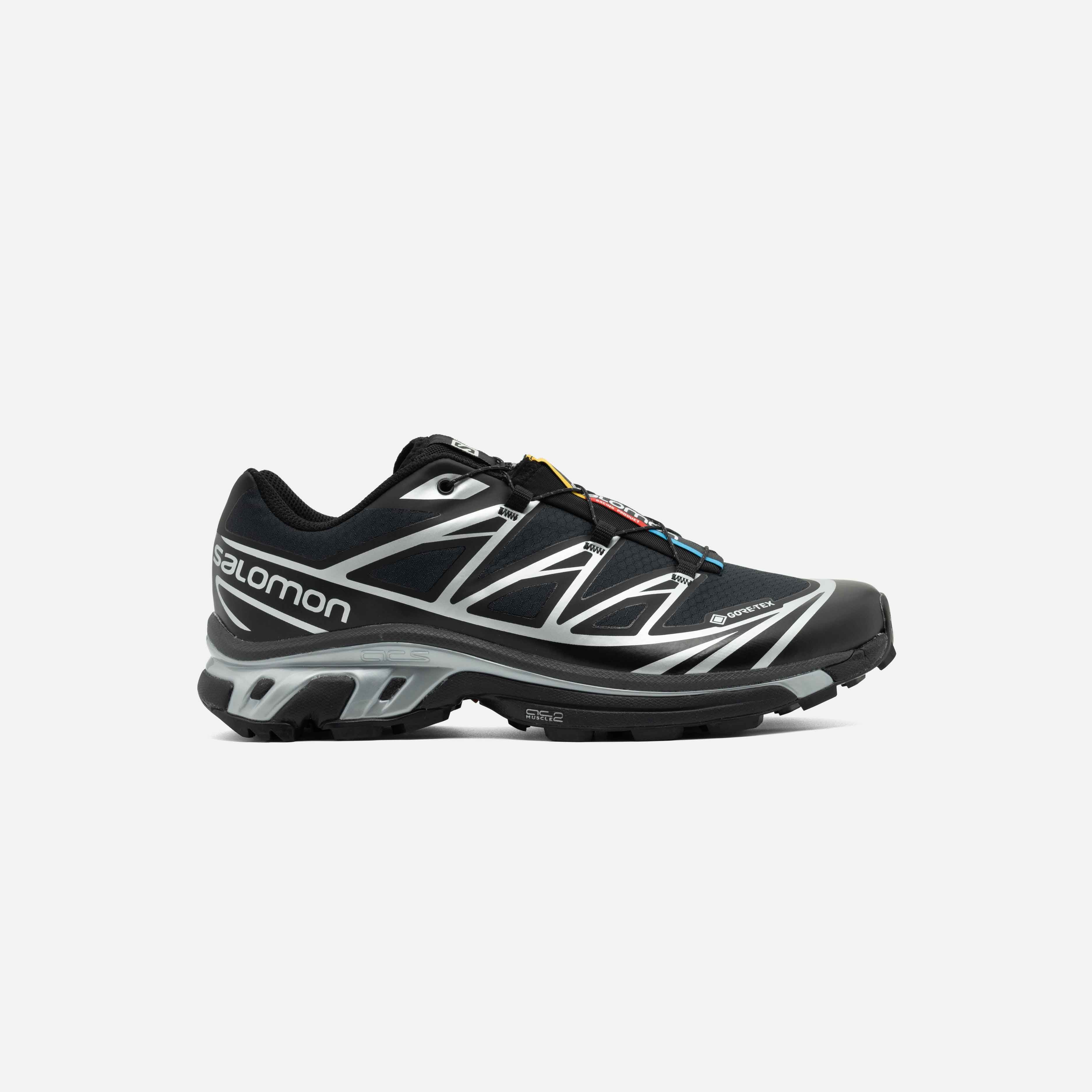 SALOMON XT-6 GORE-TEX "BLACK SILVER"